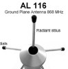 EB-AL116  Ground Plane Antenne