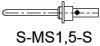 M-1HY  Stecker Selbstm. 1,5mm