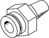 C-CSF-DS06  Adapter Ø 6mm