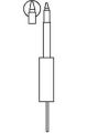 C-MT302  Lötspitze 0,4 x 5,0mm