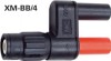 ABBSI Adapt. BNC(m)<->4mm Bu.